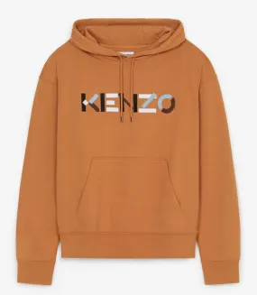 Logo Oversized Hooded Sweatshirt (Paprika)