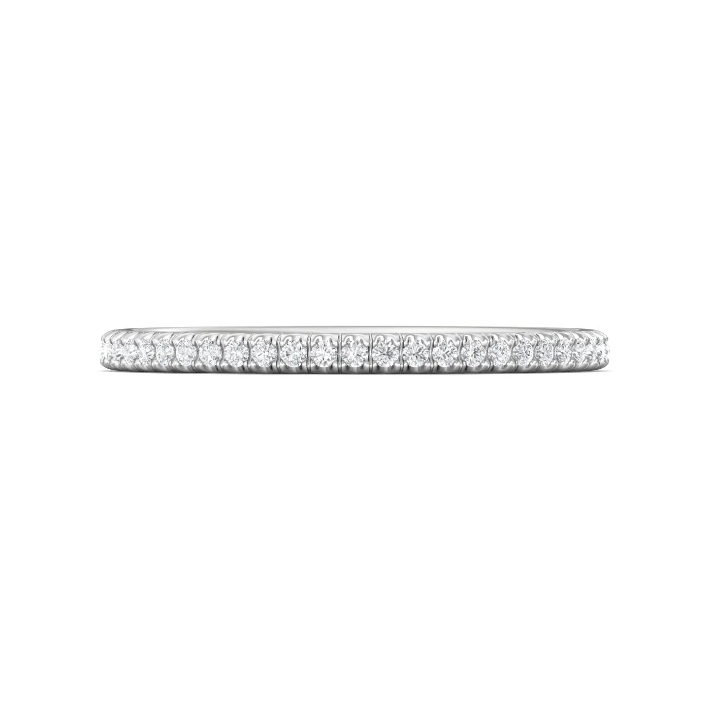 Martin Flyer Micropave Diamond Wedding Band