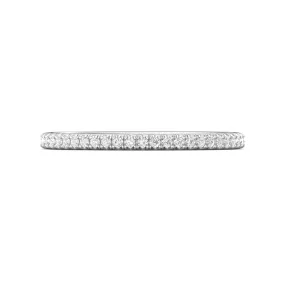 Martin Flyer Micropave Diamond Wedding Band