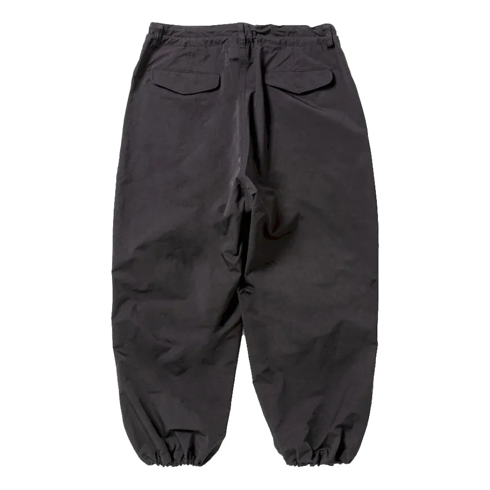 MEANSWHILE LIGHT MIL CLOTH SNOW PT-OFF BLACK