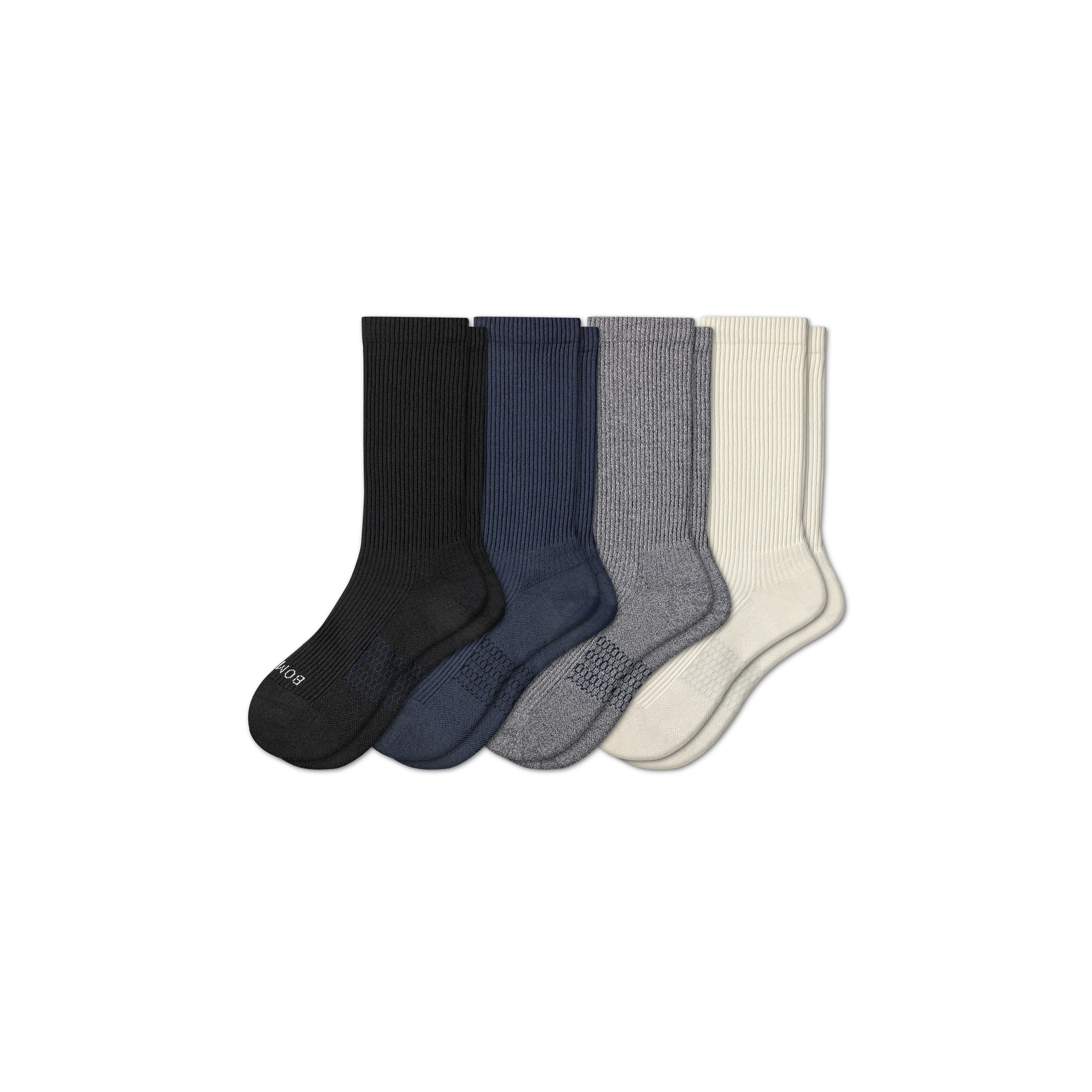 Men's Modern Rib Calf Sock 4-Pack