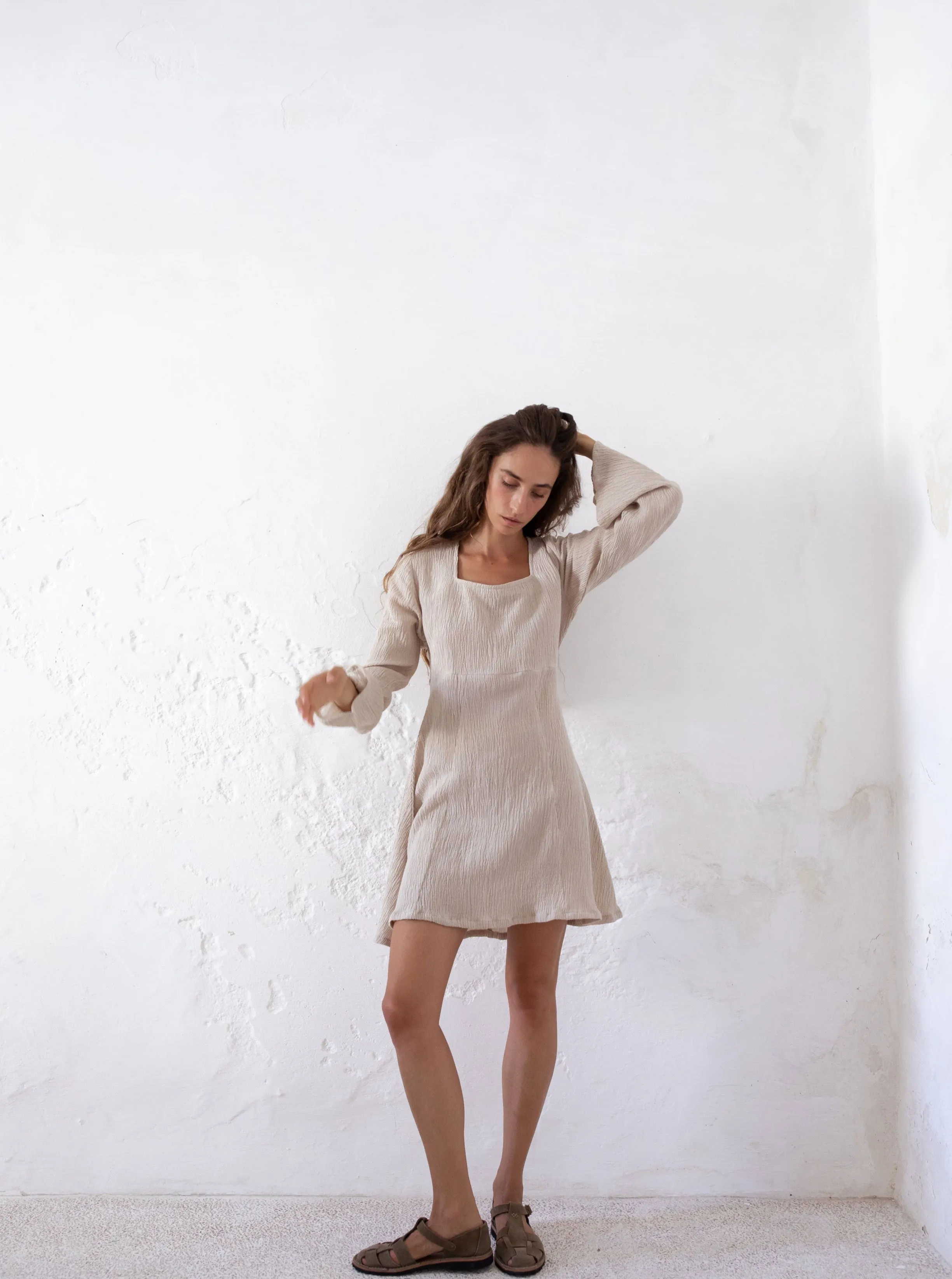 MYRTLE DRESS | UNDYED