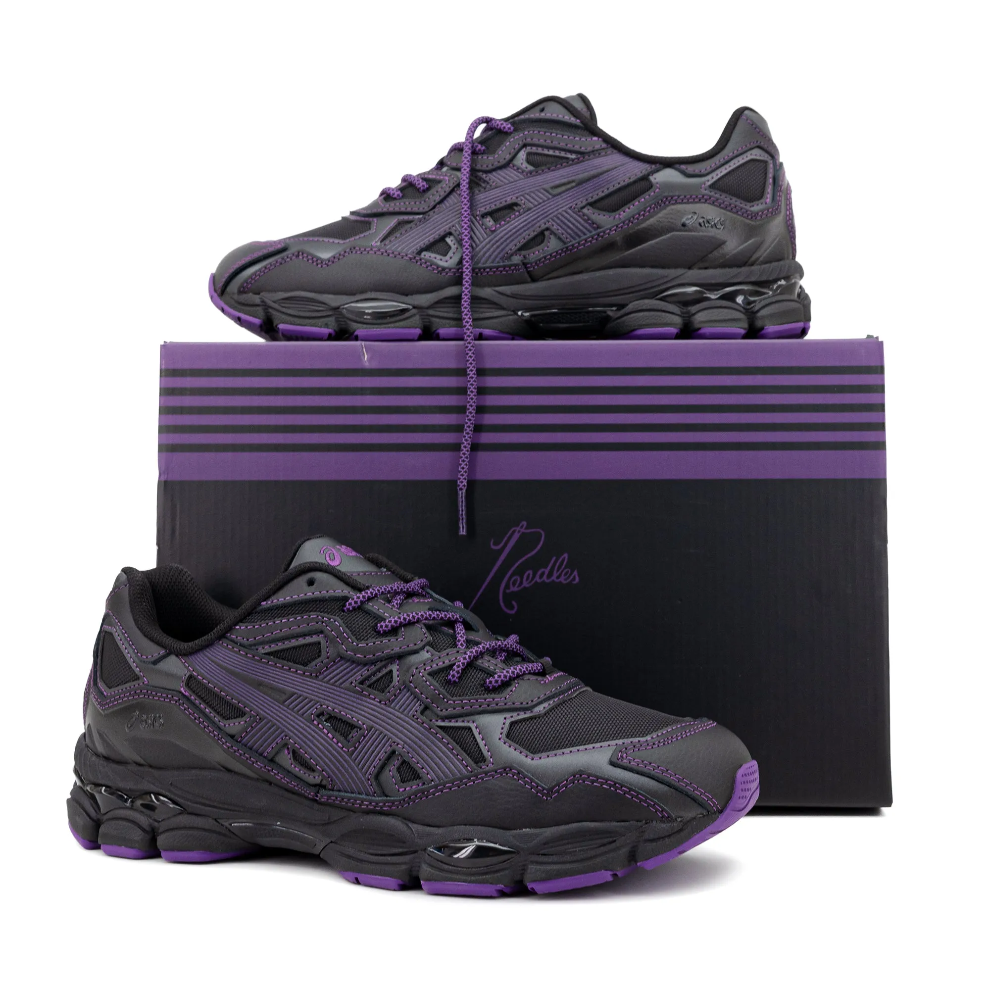 Needles x Asics Gel-NYC Black/Purple 1201B008.001