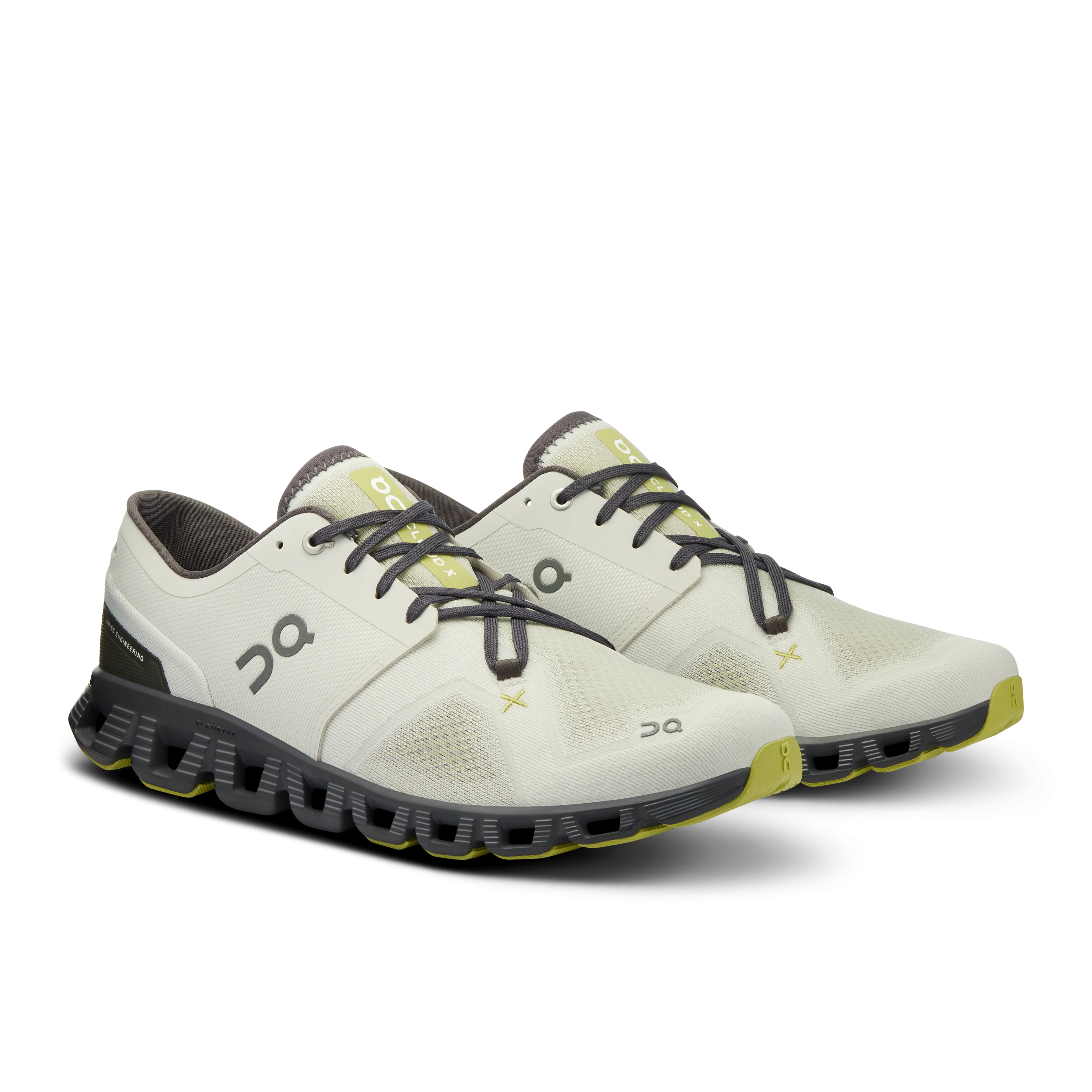 On Running Men's Cloud X 3 Shoes - Ice / Eclipse