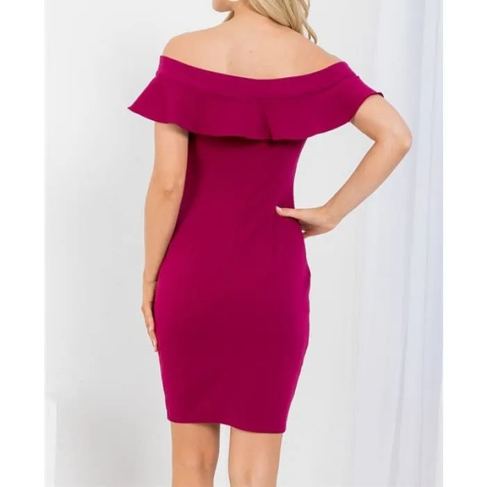 Passion Flutter Sleeve Dress