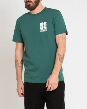 POSTAL TEE - WORK GREEN