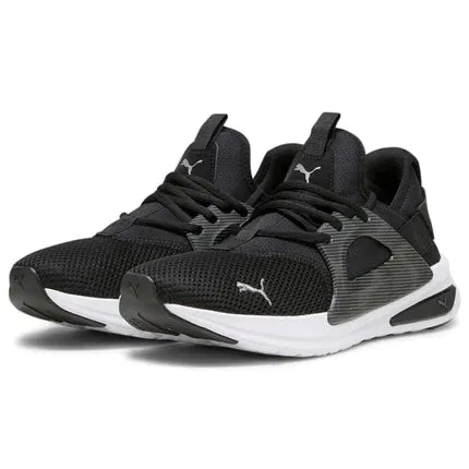 PUMA MEN'S ENZO EVO BLACK/WHITE SHOES