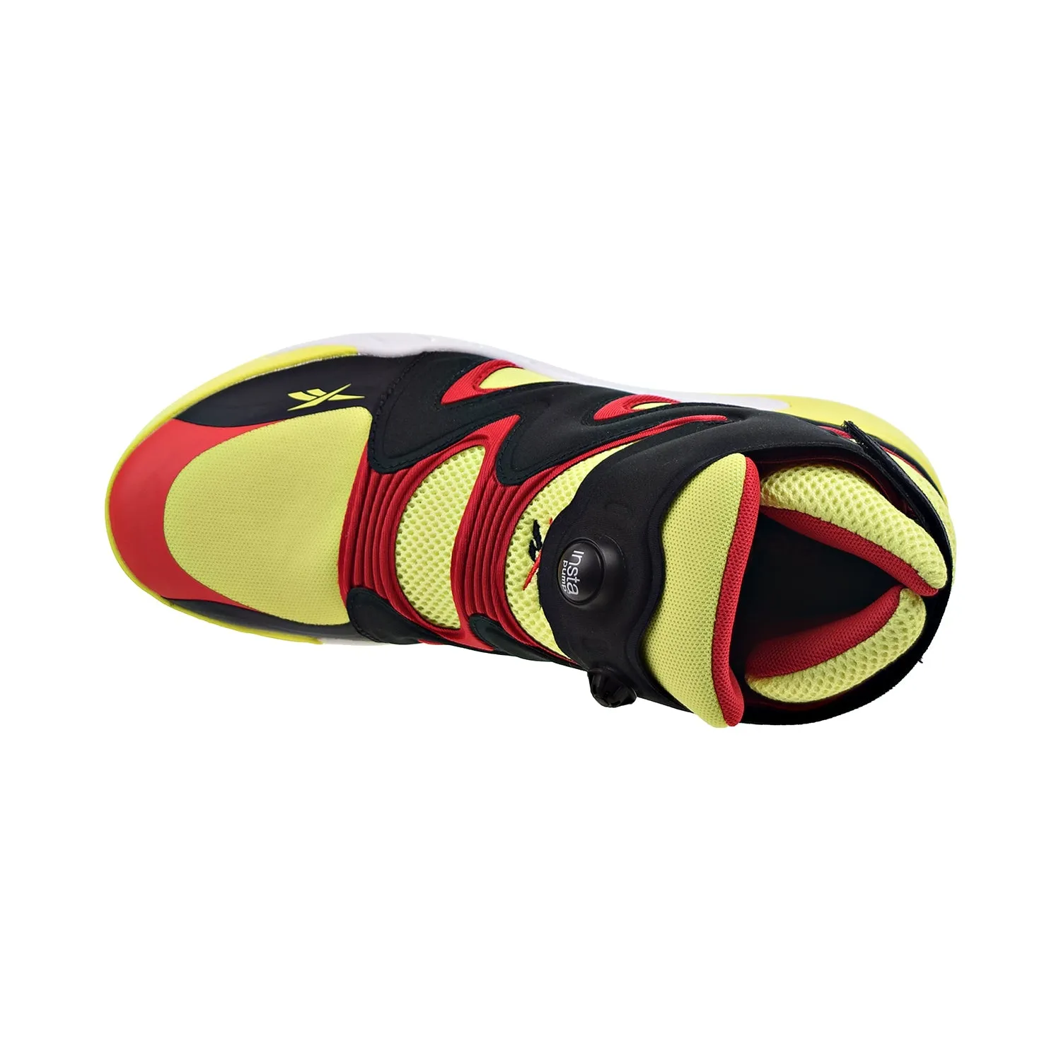 Reebok Instapump Fury Zone Men's Shoes Acid Yellow-Black-Vector Red