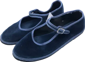 Sant M Blue Mary Jane Furlane flat shoes UK 8 EU 41 👠