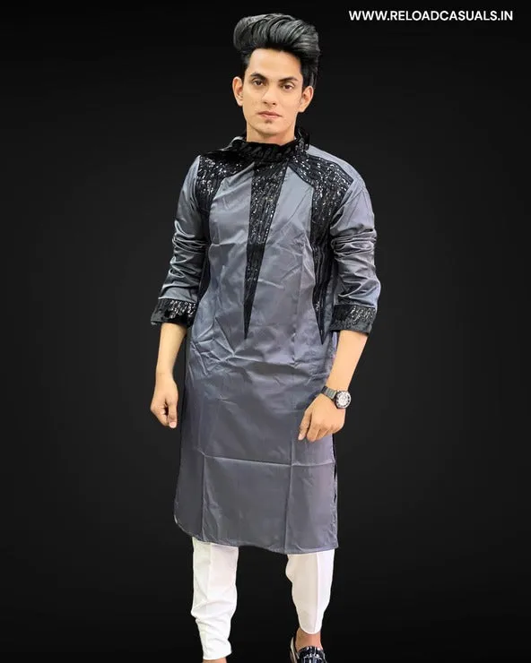 Shiny Crafted Designer Work Kurta