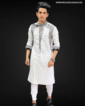 Shiny Crafted Designer Work Kurta