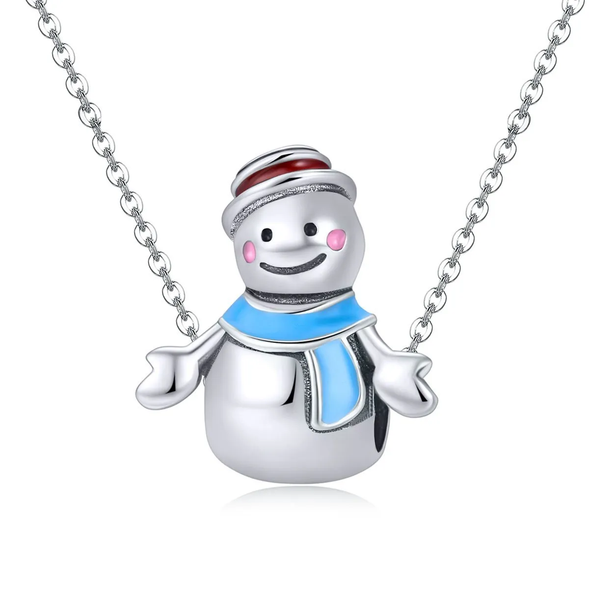 Snow Boy 925 Sterling Silver Charm