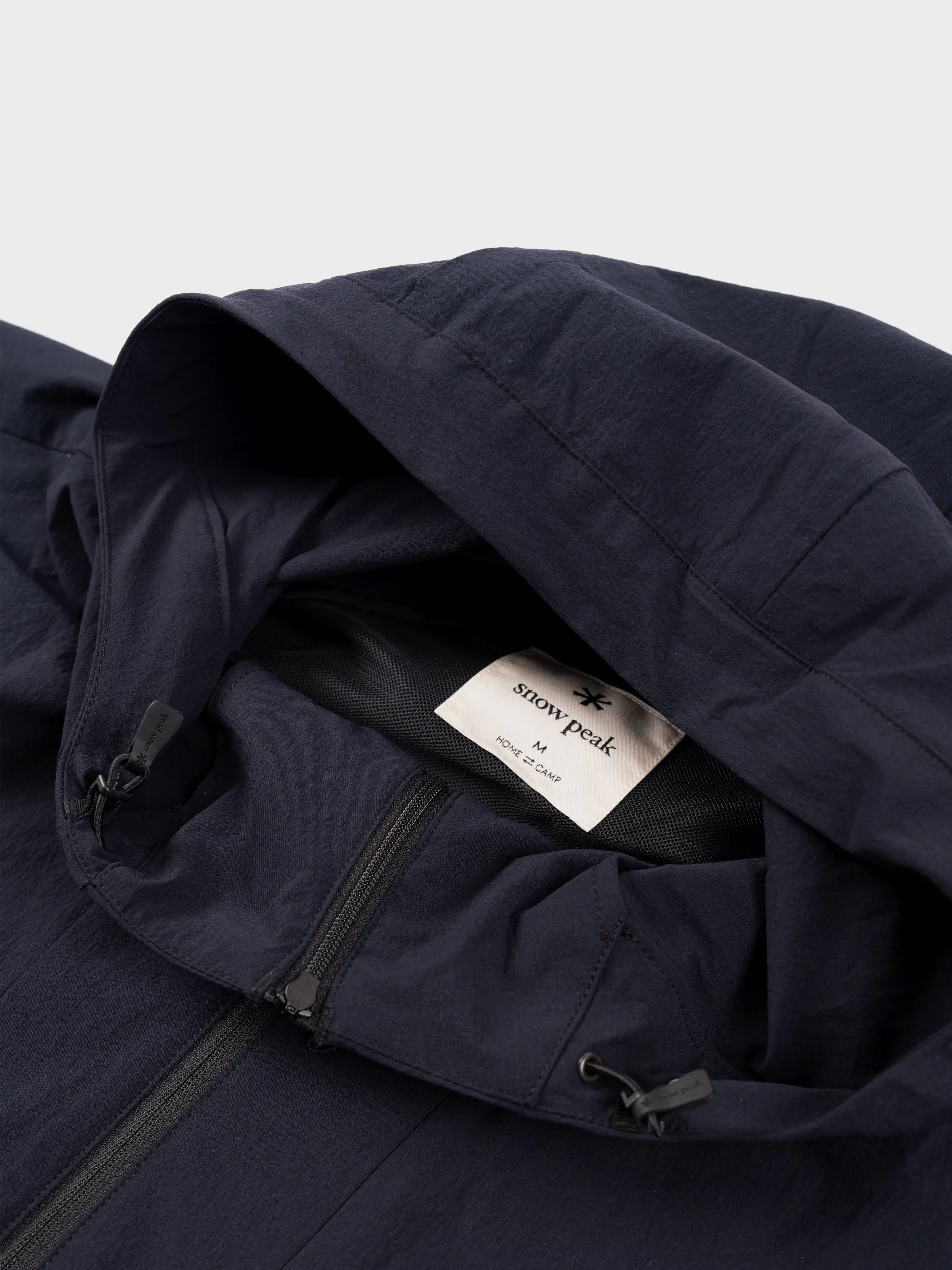 Snow Peak Active Comfort Zip Up Parka - Black