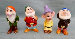 Snow White and the Seven Dwarfs Figurines - Lot of 4