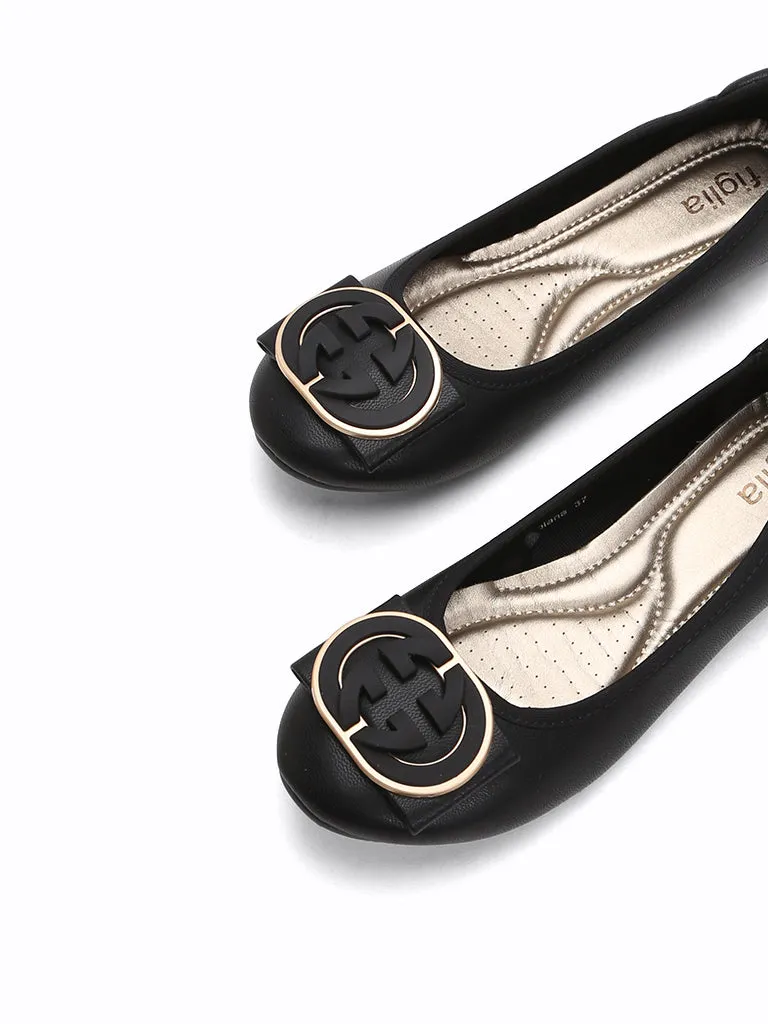 Solana Flat Ballerinas