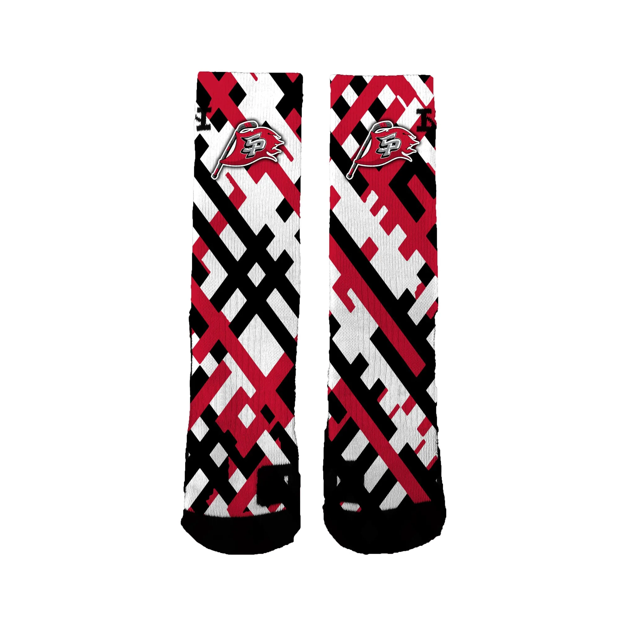 South Pittsburgh Rebellion Cross Socks