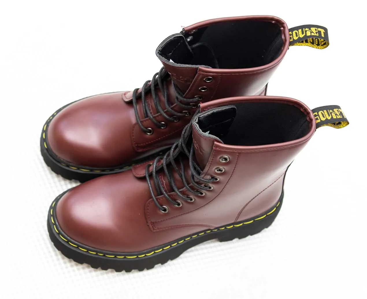 Soviet Doc Martin  Burg Ox Blood Boot