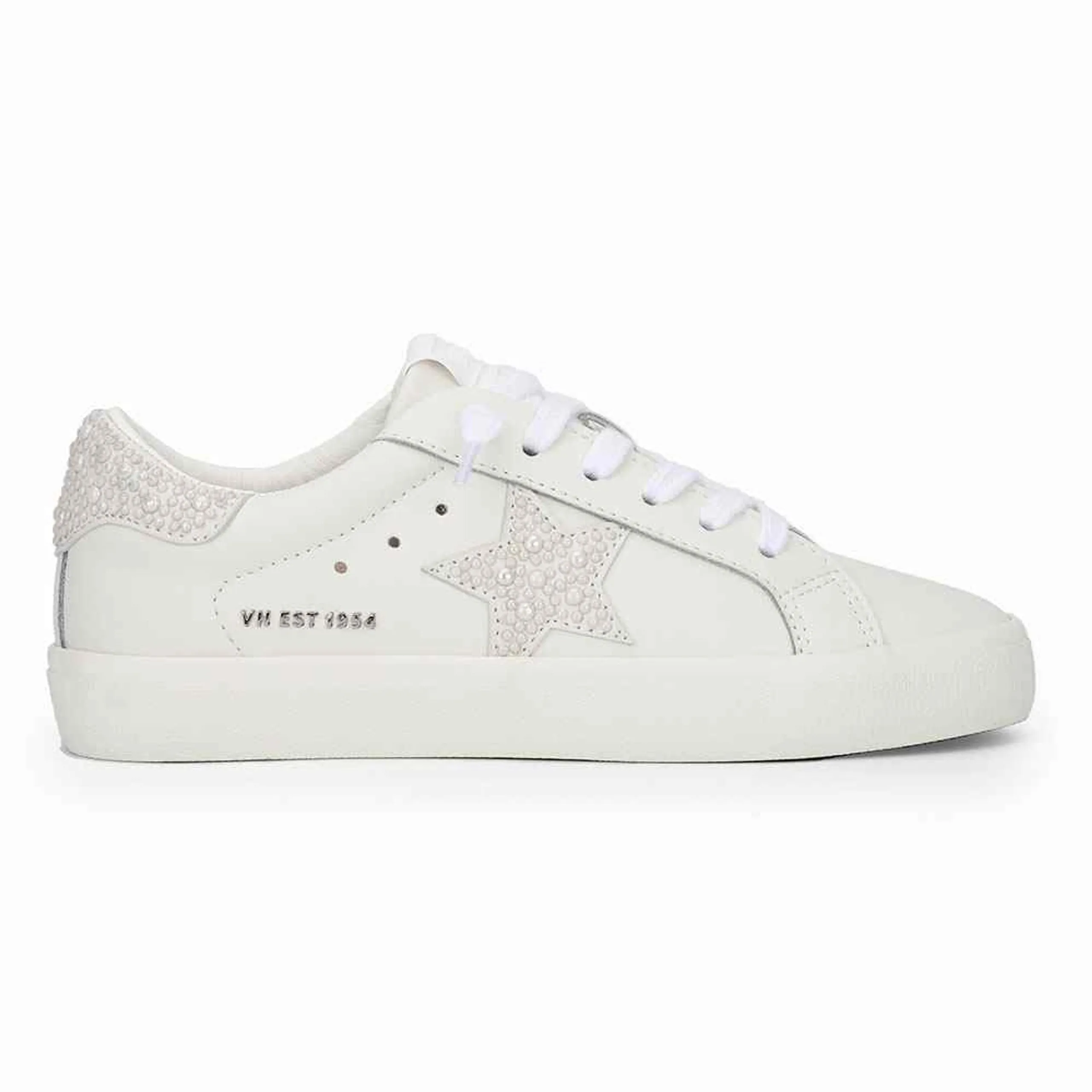 Vintage Havana - Dayna - Studded White Sneakers