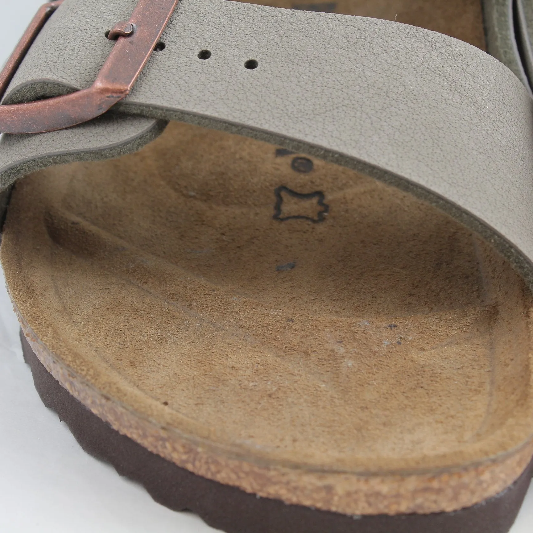 Womens Birkenstock Arizona Two Strap Stone