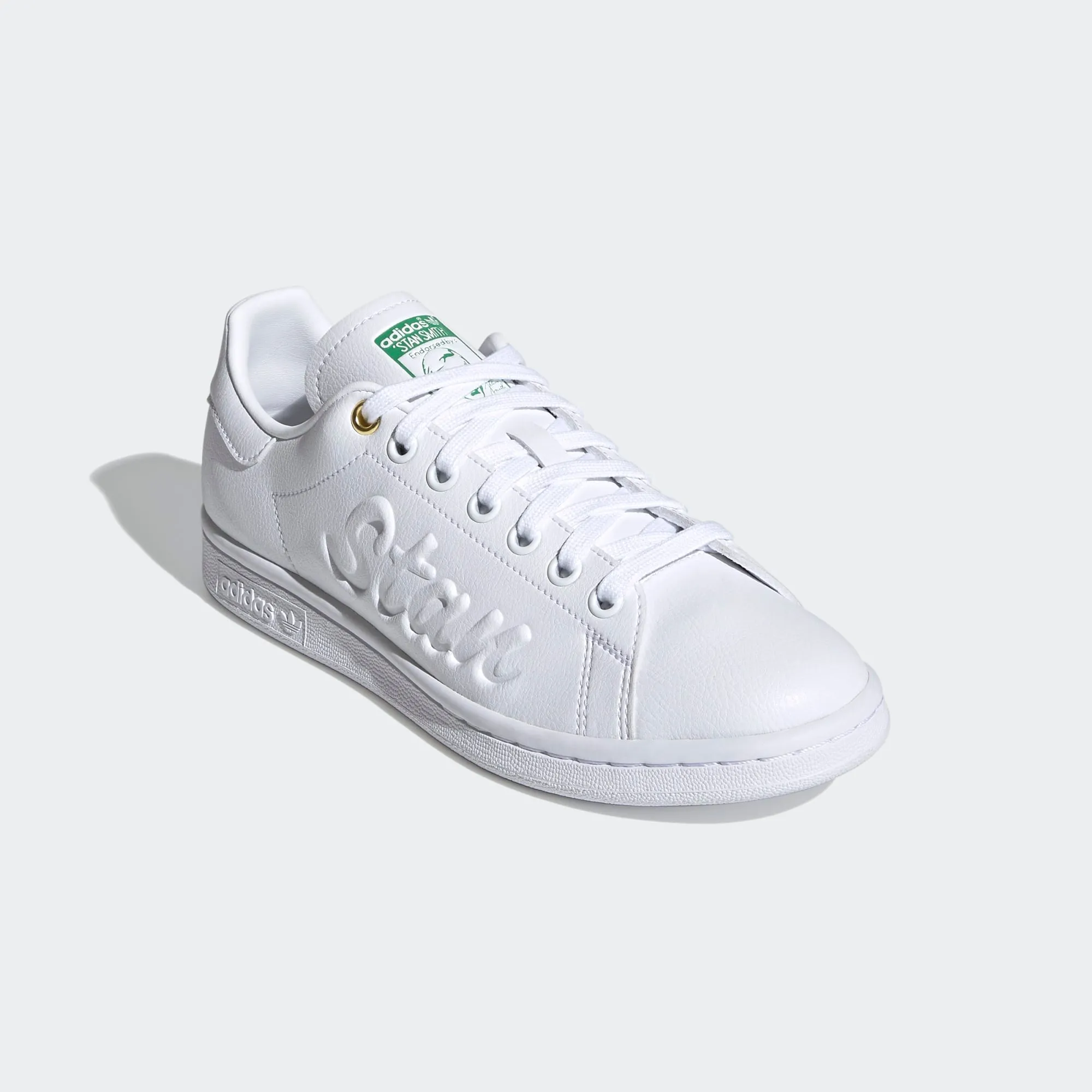 WOMENS STAN SMITH WHITE GREEN